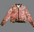 Golden Fire: Women's Bomber Jacket - Short