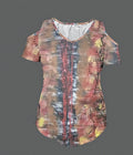 Music: Women's V-Neck Cold Shoulder T-Shirts