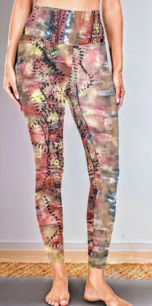 Music: Women's High Waist Tummy Control Yoga Leggings