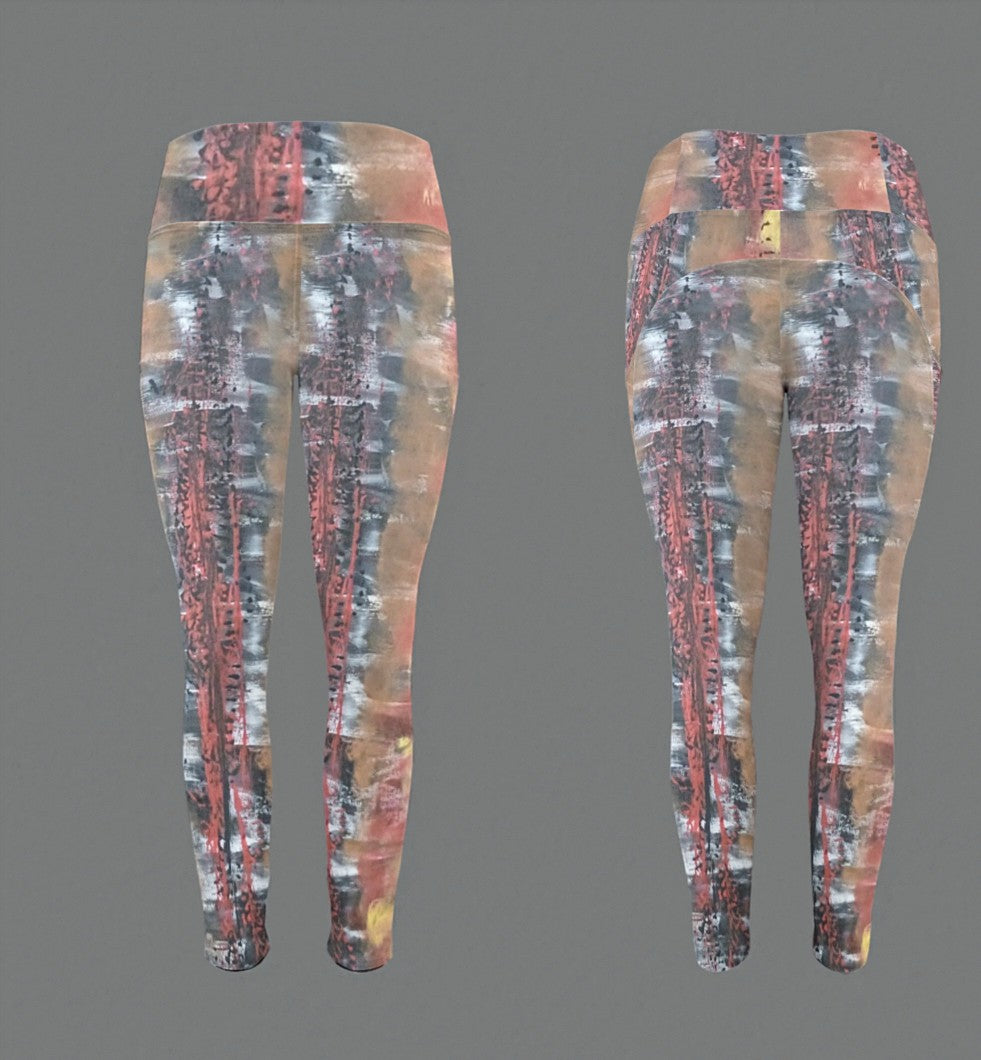 Music: Women's High Waist Pockets Yoga Leggings