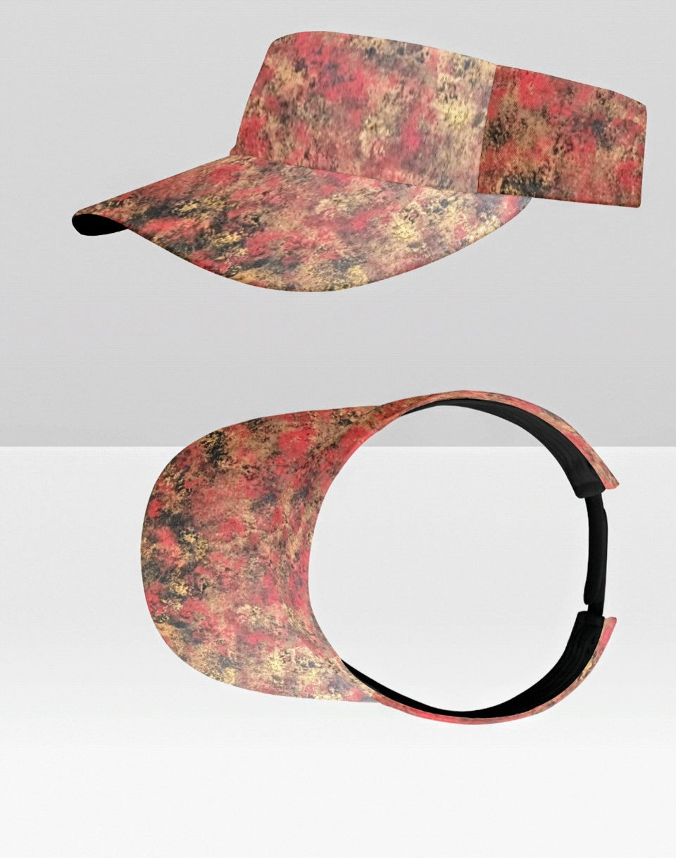 Golden Fire: Women's Sports Beach Sun Hat