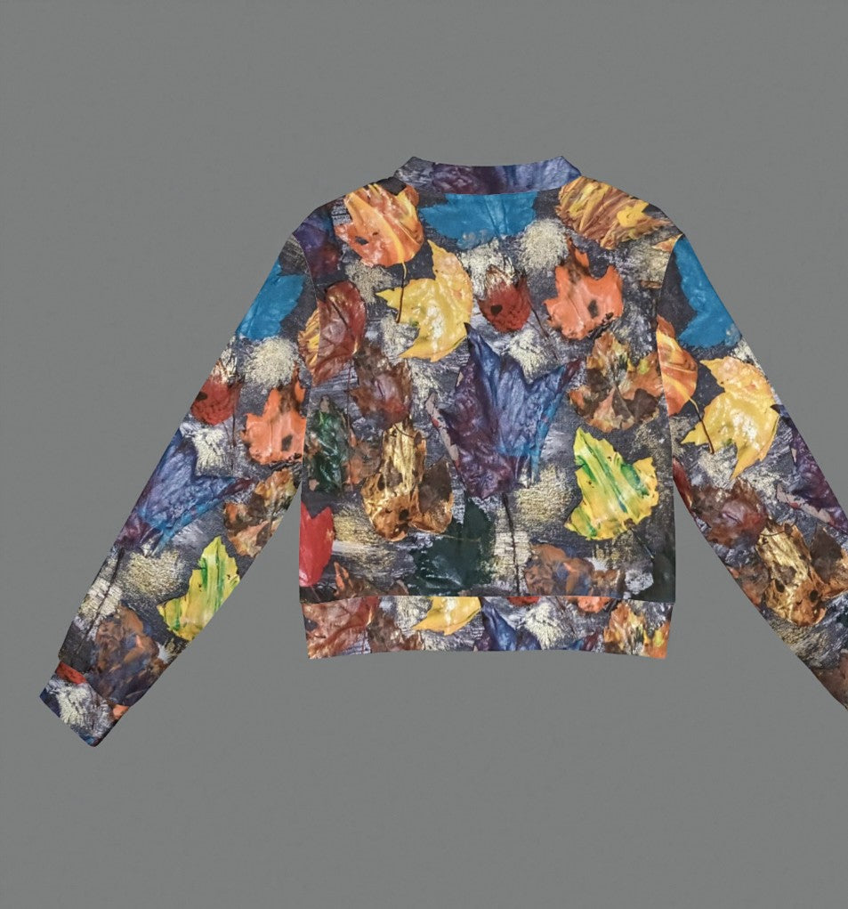 Land of Color: Women's Bomber Jacket - Short