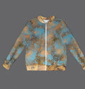 Golden Authenticity: Men's Bomber Jacket
