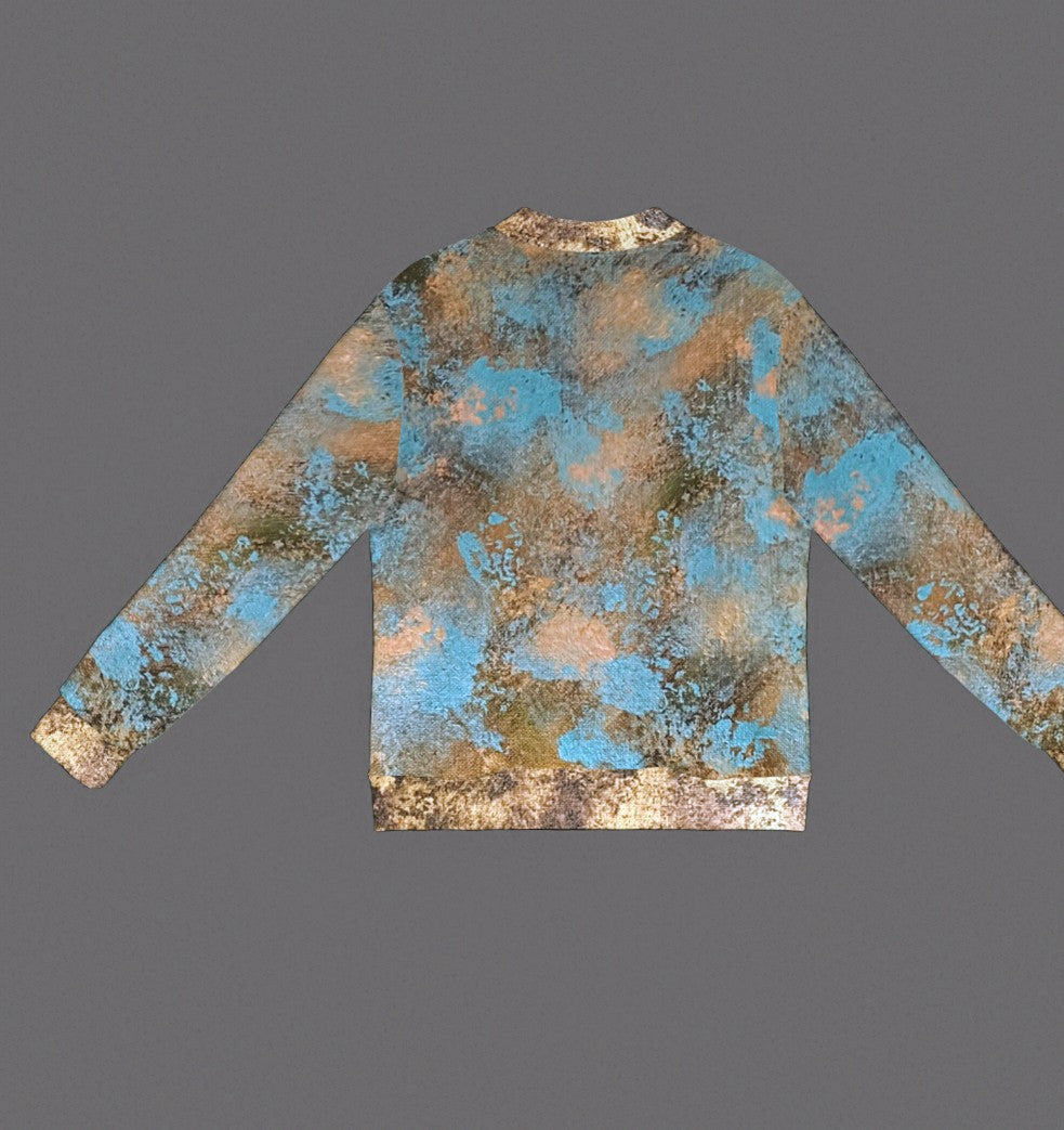 Golden Authenticity: Men's Bomber Jacket